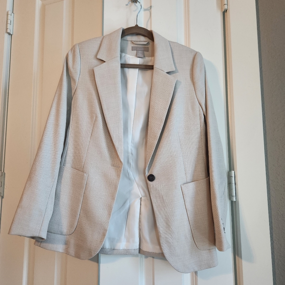 H&M Light Beige Blazer for Men